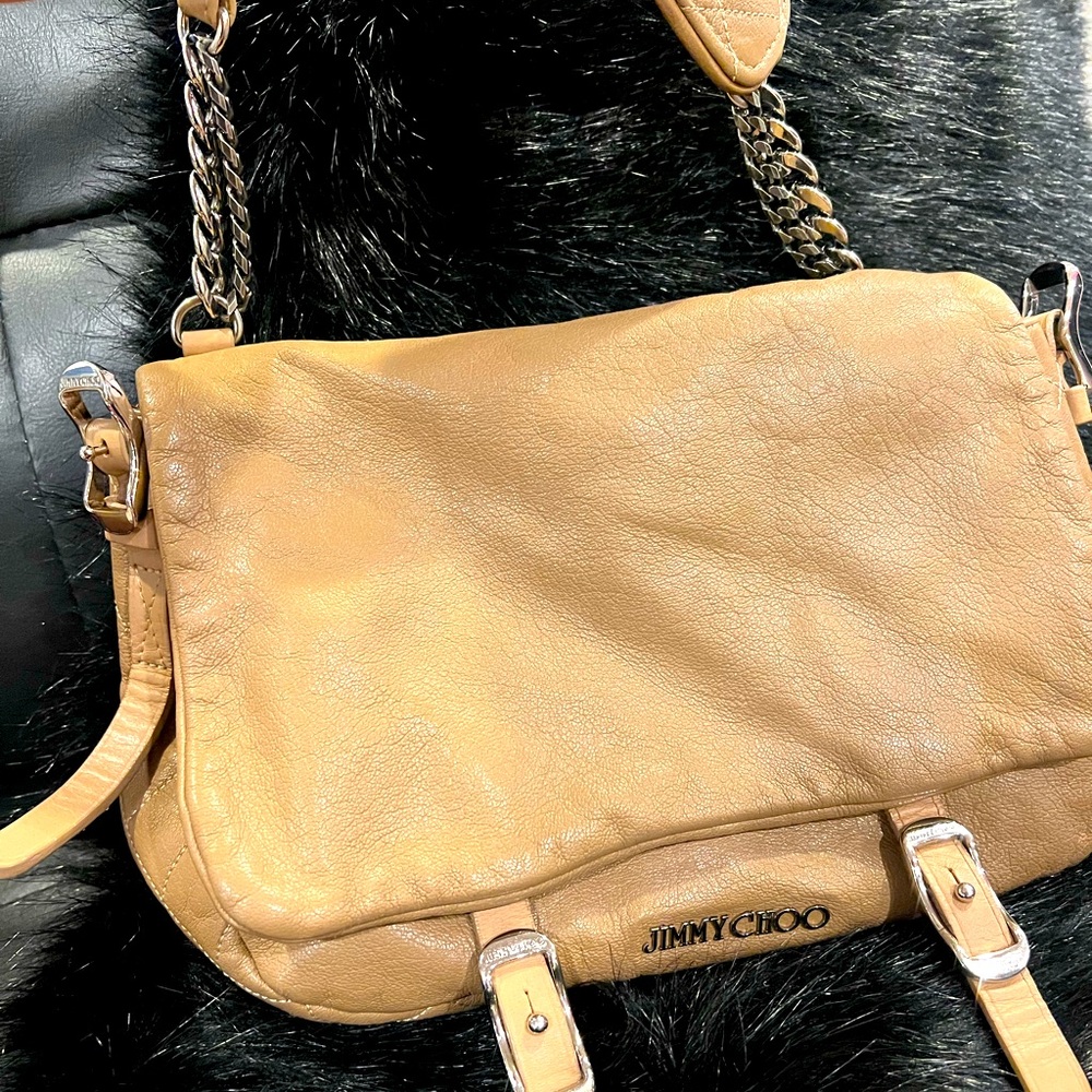 LOW START Authentic Jimmy Choo Shoulder bag